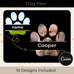 Dog Paw Printable